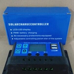 8725 solar charge controller pwm lcd led display 10a 10ampere 12v / 24v