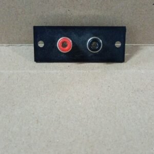 8752 socket soket konektor audio 2 rca buat di box chasis 2x1