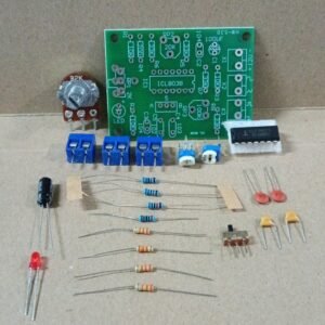 8757 pcb plus komponen function signal generator kit icl8038 icl 8038