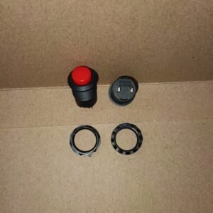 8850 push on klakson plastik 12mm 12 mm merah red