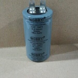 8888 kapasitor capacitor for motor starting nobby 75mfd 250vac 75uf 250v