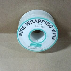8906 kabel cable wire wrapping wraping wire awg28 1roll 1 roll putih
