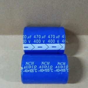 8914 kapasitor elco 470uf 470 uf 400v 400volt 400 volt nichicon nch audio