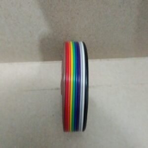 7322 kabel cable flat pelangi rainbow 10p 10pin 10 pin baris taiwan meteran