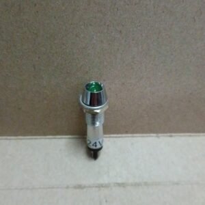 7353 lampu pilot indkator indicator lamp besi hijau 24v 24volt dc