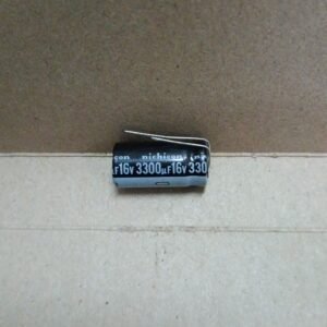 7377 kapasitor elco 330mf 330 mf 16v 16volt 16 volt nichicon asli