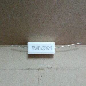 7387 resistor r tahanan 5w 5watt 5 watt 0r33 0.33r 0,33r 0.33ohm 0,33ohm