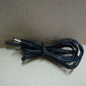7398 jack dc plus kabel 1.5m 1,5m 1.5meter 1,5meter hitam 5.5x2.5 LB