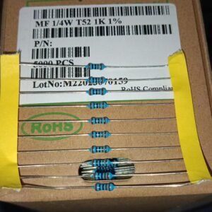 7414 resistor metal film 1/4watt 0,25watt 0.25watt 1k taiwan 1persen