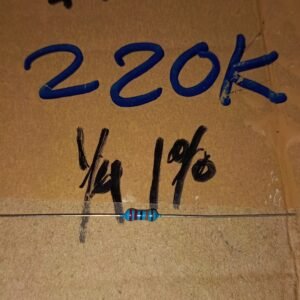 7423 resistor metal film 1/4watt 0,25watt 0.25watt 220k taiwan 1persen