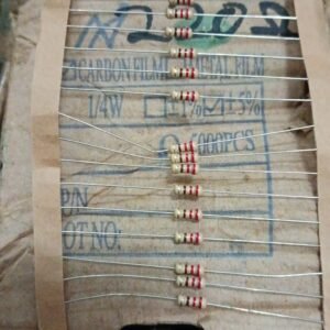 7432 resistor carbon film 1/4watt 0,25watt 0.25watt 220r 220ohm taiwan