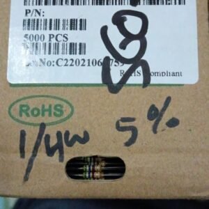 7437 resistor carbon film 1/4watt 0,25watt 0.25watt 560r 560ohm taiwan