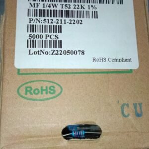 7439 resistor metal film 1/4watt 0,25watt 0.25watt 22k taiwan 1persen