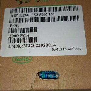 7446 resistor metal film 1/2watt 0,5watt 0.5watt 56r 56ohm taiwan