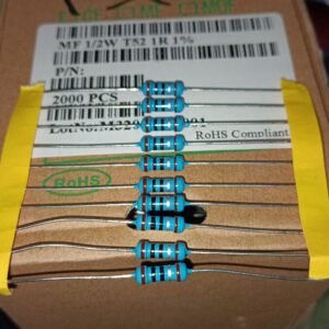 7457 resistor metal film 1/2watt 0,5watt 0.5watt 1r 1ohm taiwan 1persen