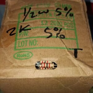 7464 resistor carbon film 1/2watt 0,5watt 0.5watt 2k taiwan 5persen