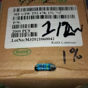 7465 resistor metal film 1/2watt 0,5watt 0.5watt 47k taiwan 1persen
