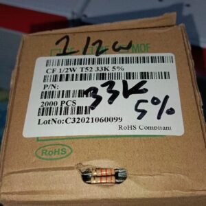 7471 resistor carbon film 1/2watt 0,5watt 0.5watt 33k taiwan 1persen