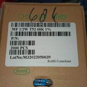 7477 resistor metal film 1/2watt 0,5watt 0.5watt 68k taiwan 1persen