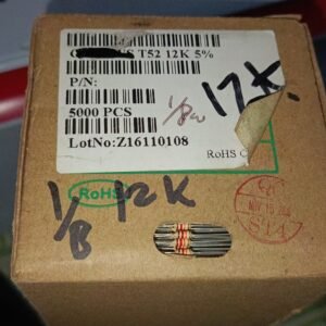 7478 resistor carbon film 1/8watt 0,125watt 0.125watt 12k taiwan 5persen
