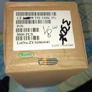 7484 ressitor carbon film 1/8watt 0,125watt 0.125watt 330k taiwan 5persen