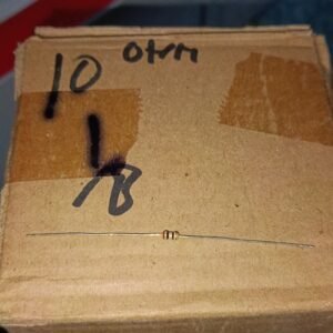 7491 resistor carbon film 1/8watt 0,125watt 0.125watt 10r 10ohm taiwan