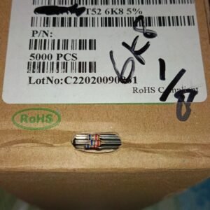 7500 resistor carbon film 1/8watt 0,125watt 0.125watt 6k8 6.8k 6,8k taiwan
