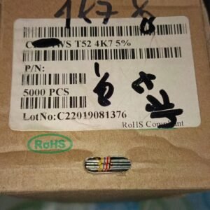 7501 resistor carbon film 1/8watt 0.125watt 0,125watt 4k7 4.7k 4,7k taiwan