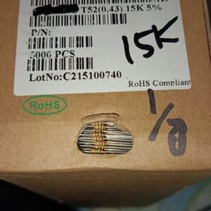 7509 resistor carbon film 1/8watt 0.125watt 0,125watt 15k taiwan 5persen