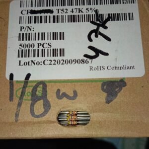 7510 resistor carbon film 1/8watt 0.125watt 0,125watt 47k taiwan 5persen