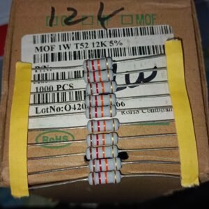 7515 resistor carbon film 1 watt 1watt 12k taiwan 5persen