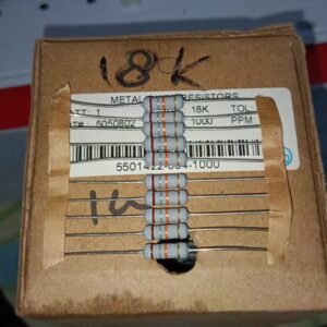 7519 resistor carbon film 1 watt 1watt 18k taiwan 5persen