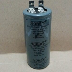 7523 kapasitor capacitor for motor starting 100mfd 100 mfd 250vac nobby