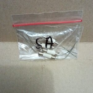 7542 fuse sekring sekering keramik ceramic axial ada kaki 5ampere 5a