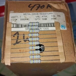 7550 resistor carbon film 1 watt 1watt 470k taiwan 5persen