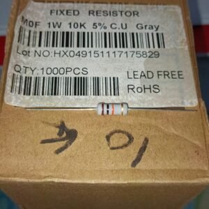 7554 resistor carbon film 1watt 1 watt 10k taiwan 5persen