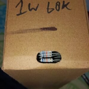7562 resistor carbon film 1 watt 1watt 68k taiwan 5persen