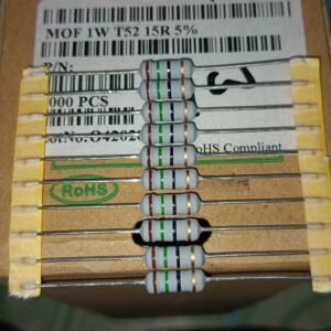 7564 resistor carbon film 1 watt 1watt 15r 15ohm taiwan 5persen