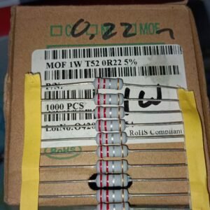 7567 resistor film 1watt 0r22 0.22r 0,22r 0.22ohm 0,22ohm taiwan