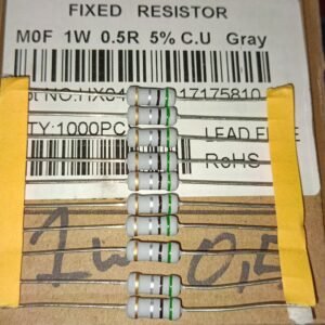 7569 resistor film 1watt 0r5 0.5r 0,5r 0.5ohm 0,5ohm taiwan