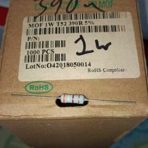 7581 resistor carbon film 1 watt 1watt 390r 390ohm taiwan