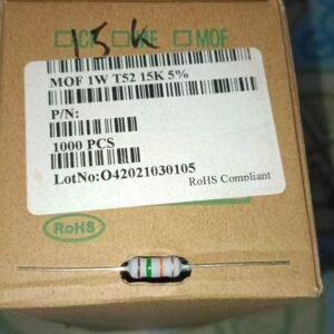 7587 resistor carbon film 1 watt 1watt 1k2 1.2k 1,2k taiwan 5persen