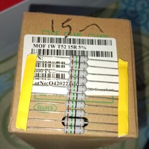 7596 resistor carbon film 1 watt 1watt 15r 15ohm taiwan 5persen