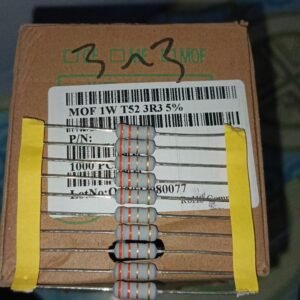 7597 resistor film 1 watt 1watt 3r3 3.3r 3,3r 3.3ohm 3,3ohm taiwan