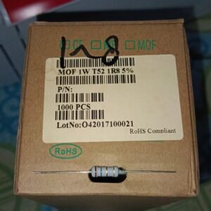 7599 resistor film 1 watt 1watt 1r8 1.8r 1,8r 1.8ohm 1,8ohm taiwan