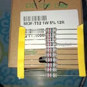 7600 resistor carbon film 1 watt 1watt 12r 12ohm taiwan 5persen