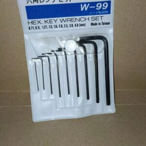 7659 kunci L hex key wrench set sanfix taiwan w-99 w99 w 99