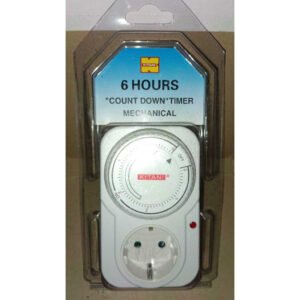 7667 6 hours 6jam count down timer listrik mechanical kitani