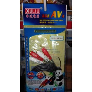 7675 kabel cable audio rca 2-2 2 ke 2 1.5meter 1,5meter xuliu