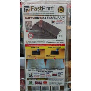 7679 karet spon spons busa stempel flash fixprint fix print